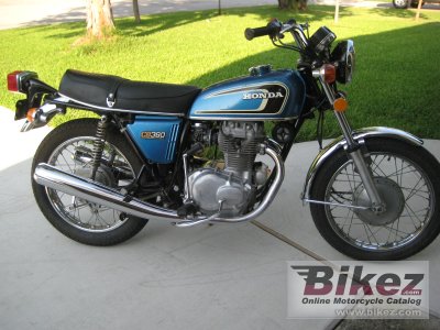 1974 Honda CB 360 disc photo